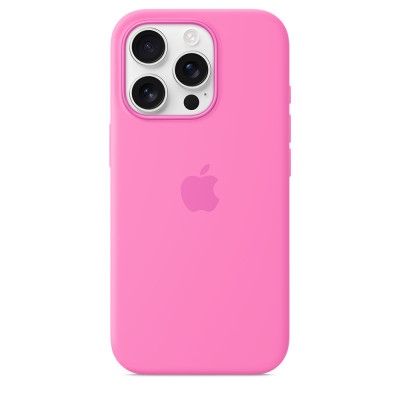 iPhone 16 Pro Silicone Case MagSafe Peony