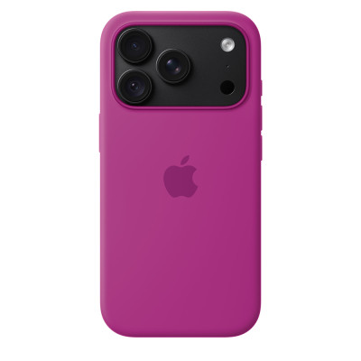 iPhone 18 Pro Silicone Case with MagSafe Magenta