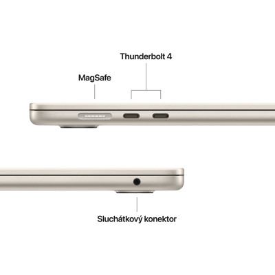 MacBook Air 15" M4 10-CPU/10-GPU/16GB/512GB/CZ/STL