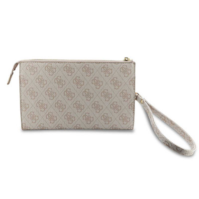 Guess PU 4G Metal Logo kabelka na telefon, Pink