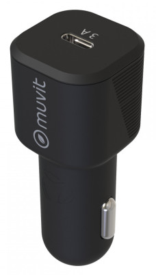 MUVIT For Change Car Charger PD 18W, Black