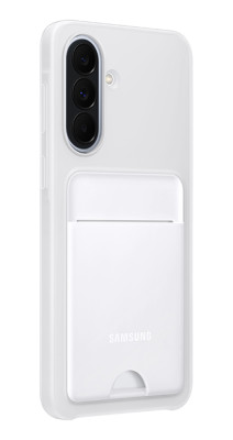 Samsung Card Slot Case Galaxy A37, Light Gray