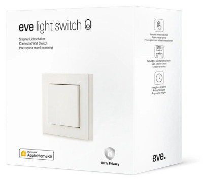 Eve Light Switch Connected Wall Switch