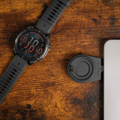 FIXED Powerstation pro Garmin 15W+5W+2,5W, Black