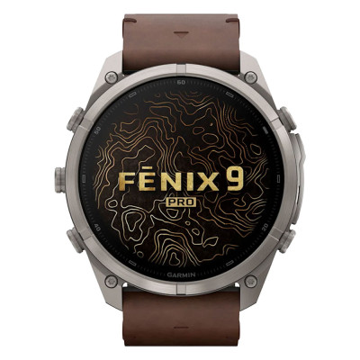 Garmin fenix 9 Pro IR 51mm Tit/Walnut LB