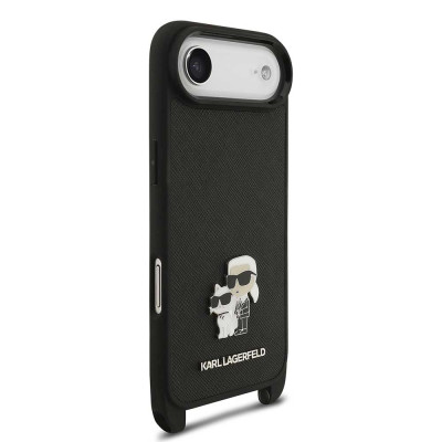 Karl Lagerfeld Saffi. Crossbody iPhone Air, Black
