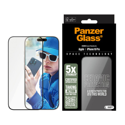 PanzerGlass Ceramic Apple iPhone 16 Pro