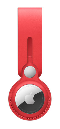 Apple AirTag Leather Loop - (PRODUCT)RED