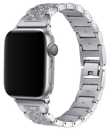 Worryfree Dressy S-Block Apple 42/44/45mm, Silver