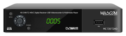 MASCOM MC720T2HD DVB-T přijímač