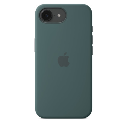 iPhone 16e Silicone Case Lake Green