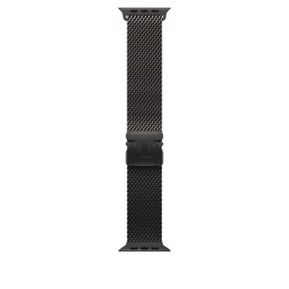 Apple 49mm Titanium Milanese Loop - Small Black