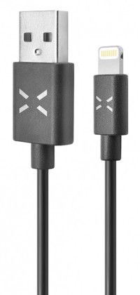 FIXED datový kabel USB/Lightning s MFI 1m, Black