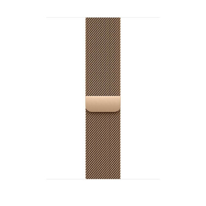 Apple 46mm Milanese Loop - M/L Gold