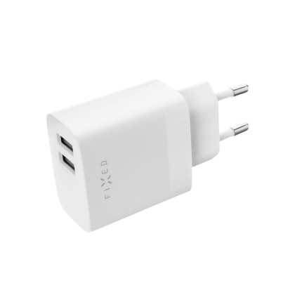 FIXED nabíječ 2xUSB Apple lightning, MFI, 17W 