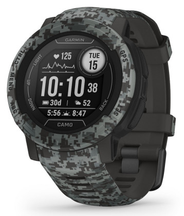 Garmin Instinct 2 – Camo Edition, Graphite Camo