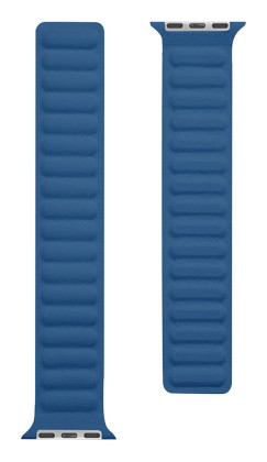 Tactical 728 Loop kož. řem. Watch 38mm/40mm, Blue