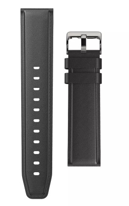 Aligator Watch Straps 20 kůže/silikon řemínek, BLK