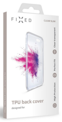 FIXED TPU gelové pouzdro Galaxy A20s, Clear