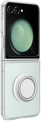 Samsung Clear Case with Ring Holder Z Flip 5