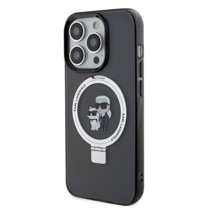 Karl Lag. Ringstand MagSafe iPhone 15 Pro, Black