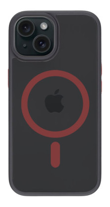 Tactical MagForce Hyper. 2.0 iPhone 15, Black/Red