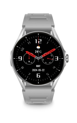 Aligator Watch AMOLED, stříbrné