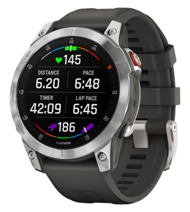 Garmin epix Glass, Silver/Gray SB