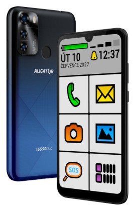 Aligator S6550 Duo SENIOR 128GB Blue