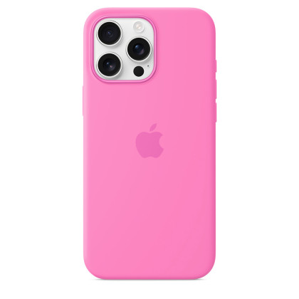 iPhone 16 Pro Max Silicone Case MagSafe Peony
