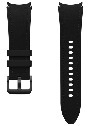 Samsung Hybrid Eco-Leather Band (S/M), Black 20mm