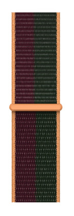 Apple 41mm Dark Cherry/Forest Green Sport Loop