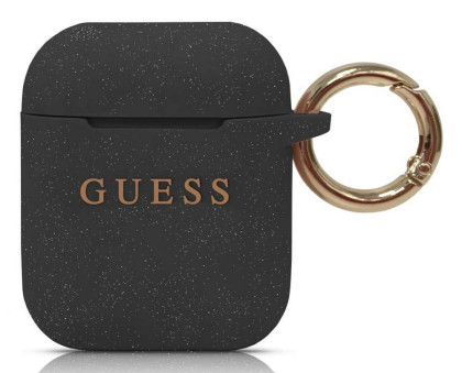 Guess TPU Case Apple Airpods, Black