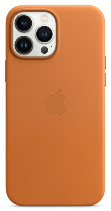 iPhone 13 Pro Max Lea. Case MagSafe - Golden Brown
