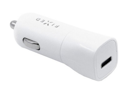 FIXED CL nabíječ s USB-C výstupem 18W, White