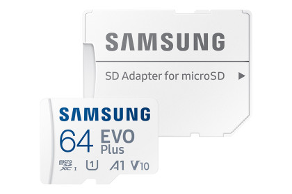 Samsung micro SDXC 64GB EVO Plus + SD adaptér