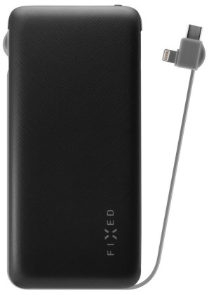 FIXED Zen Powerbank 10.000mAh Lightning/USB-C, BLK