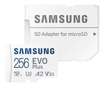 Samsung micro SDXC 256GB EVO Plus + SD adaptér