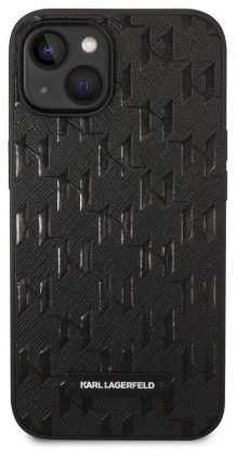 Karl Lagerfeld Saffiano Monogram Case iPhone 14