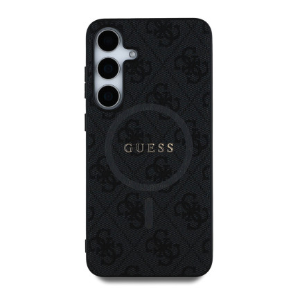 Guess 4G Colored Ring MagSafe Galaxy S25, Black