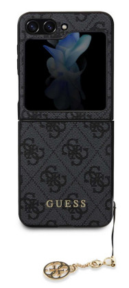 Guess Charms Hard Case 4G Galaxy Z Flip 5, Grey