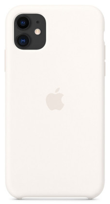 iPhone 11 Silicone Case - White