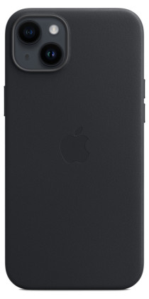 iPhone 14 Plus Leather Case MagSafe - Midnight