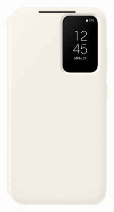 Samsung Smart View Wallet Case Galaxy S23, Cream