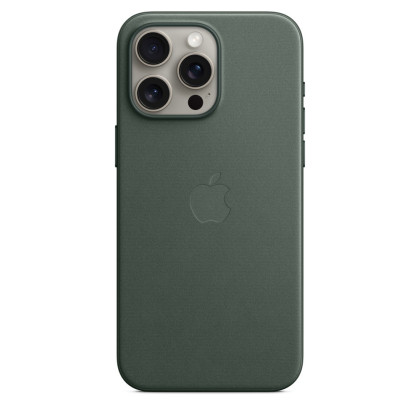 iPhone 15 Pro Max FineWoven Case MagSafe Evergreen