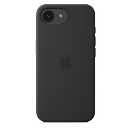 iPhone 16e Silicone Case Black