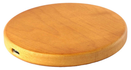 Bezdrátová nabíječka CUBE1 Wood HD01 - Třešeň