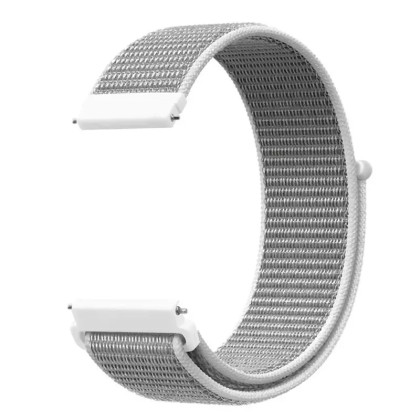 Aligator Watch Straps 20 nylonový řemínek, White