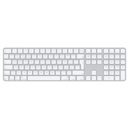 Apple Magic Keyboard Touch ID NumPad White CZ