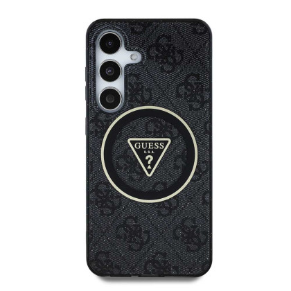 Guess Triangle Logo MagSafe Galaxy S25+, Black